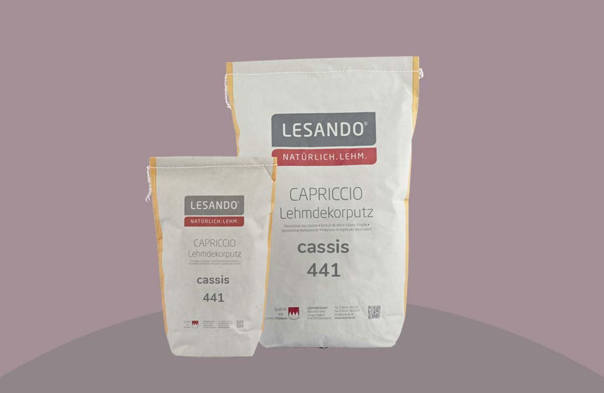 farbiger Lehmputz, Lehmdekorputz Capriccio, Farbserie modo 1