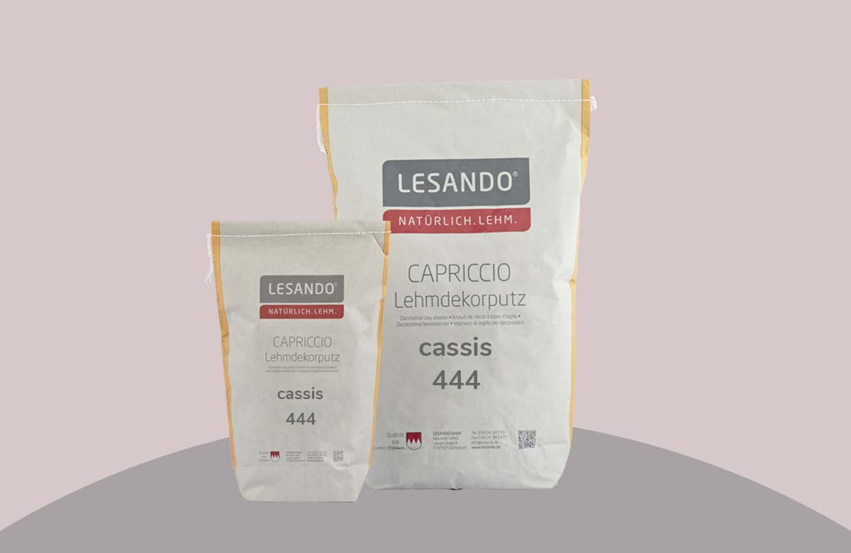 farbiger Lehmputz, Lehmdekorputz Capriccio, Farbserie modo 1