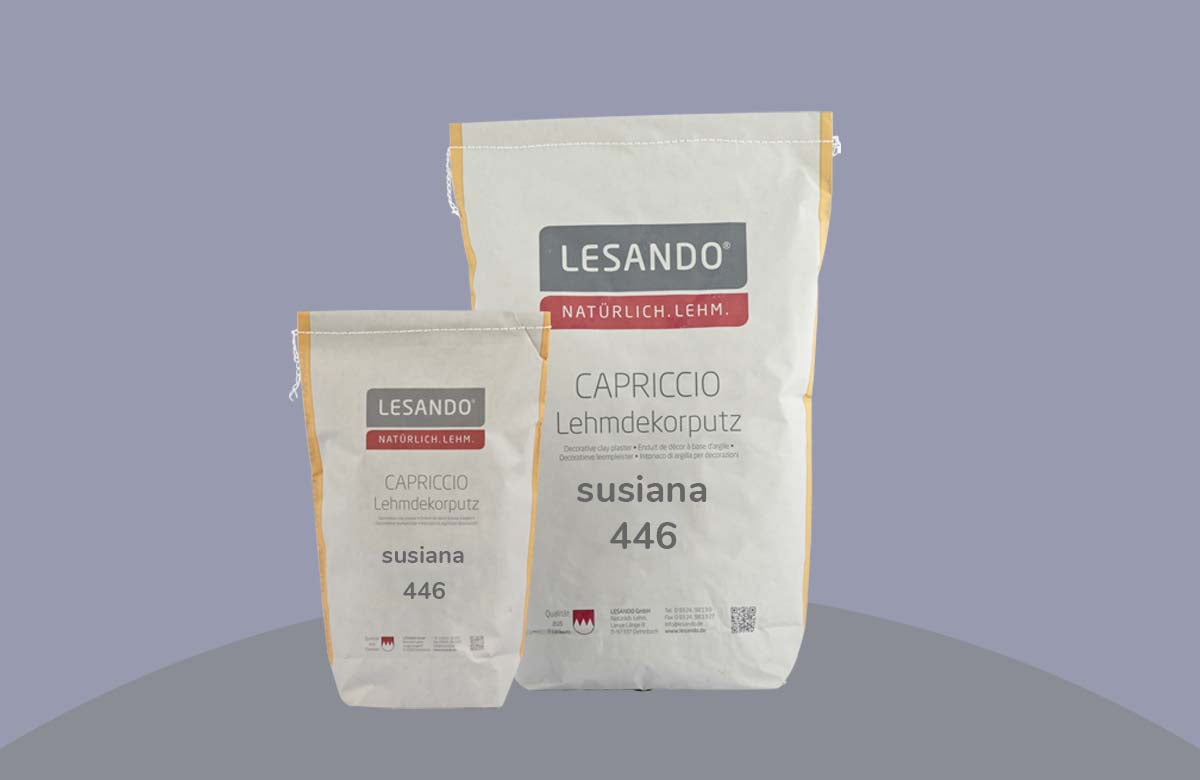 farbiger Lehmputz, Lehmdekorputz Capriccio, Farbserie modo 2