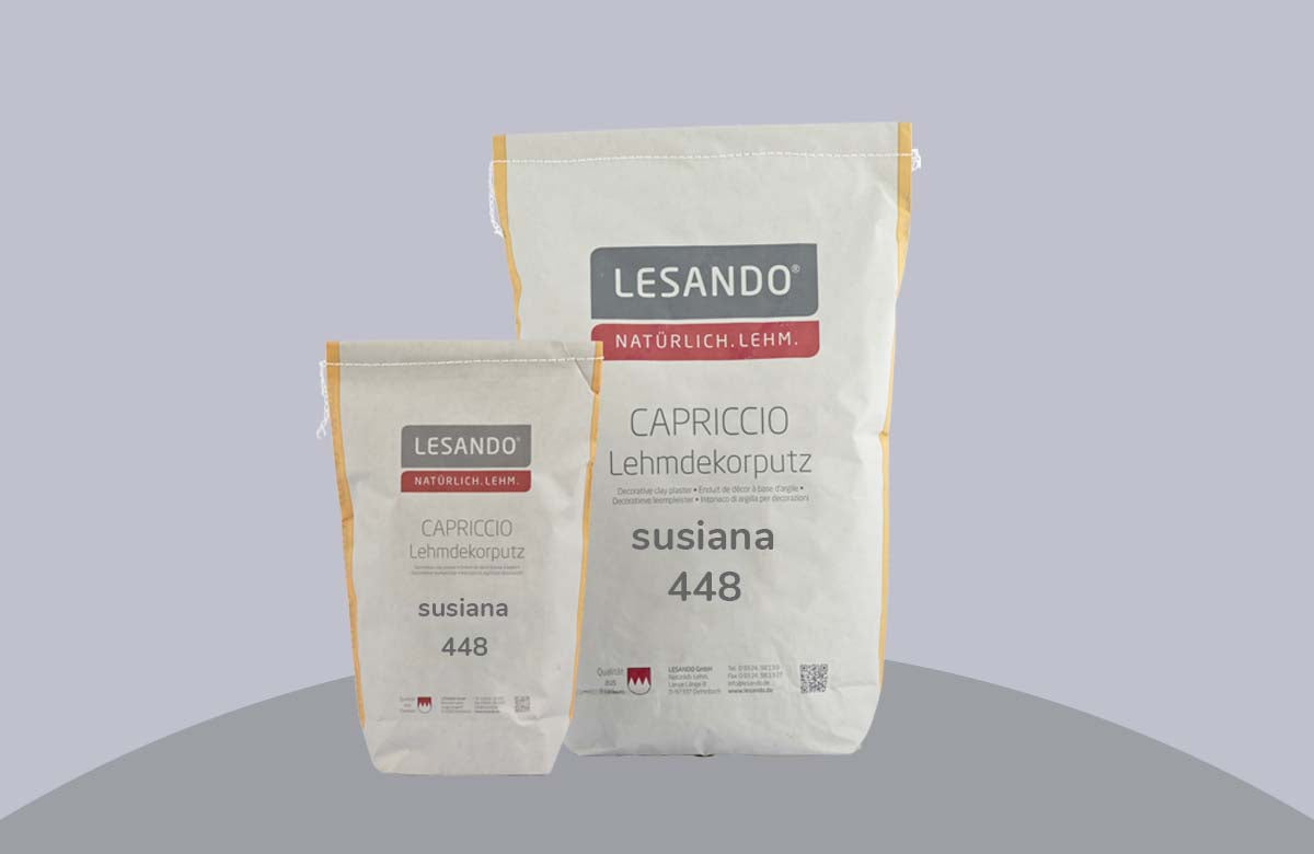 farbiger Lehmputz, Lehmdekorputz Capriccio, Farbserie modo 2
