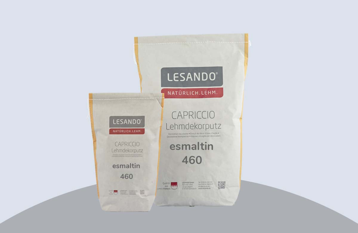 farbiger Lehmputz, Lehmdekorputz Capriccio, Farbserie modo 2