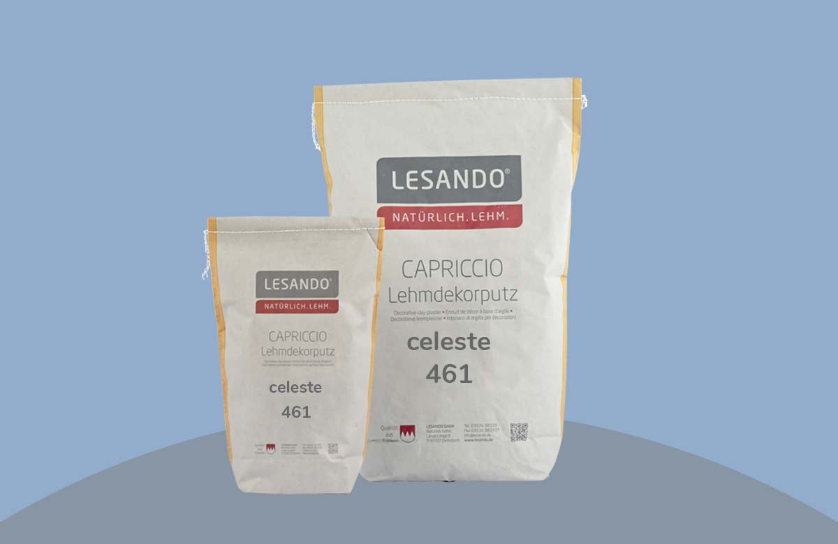 farbiger Lehmputz, Lehmdekorputz Capriccio, Farbserie modo 2