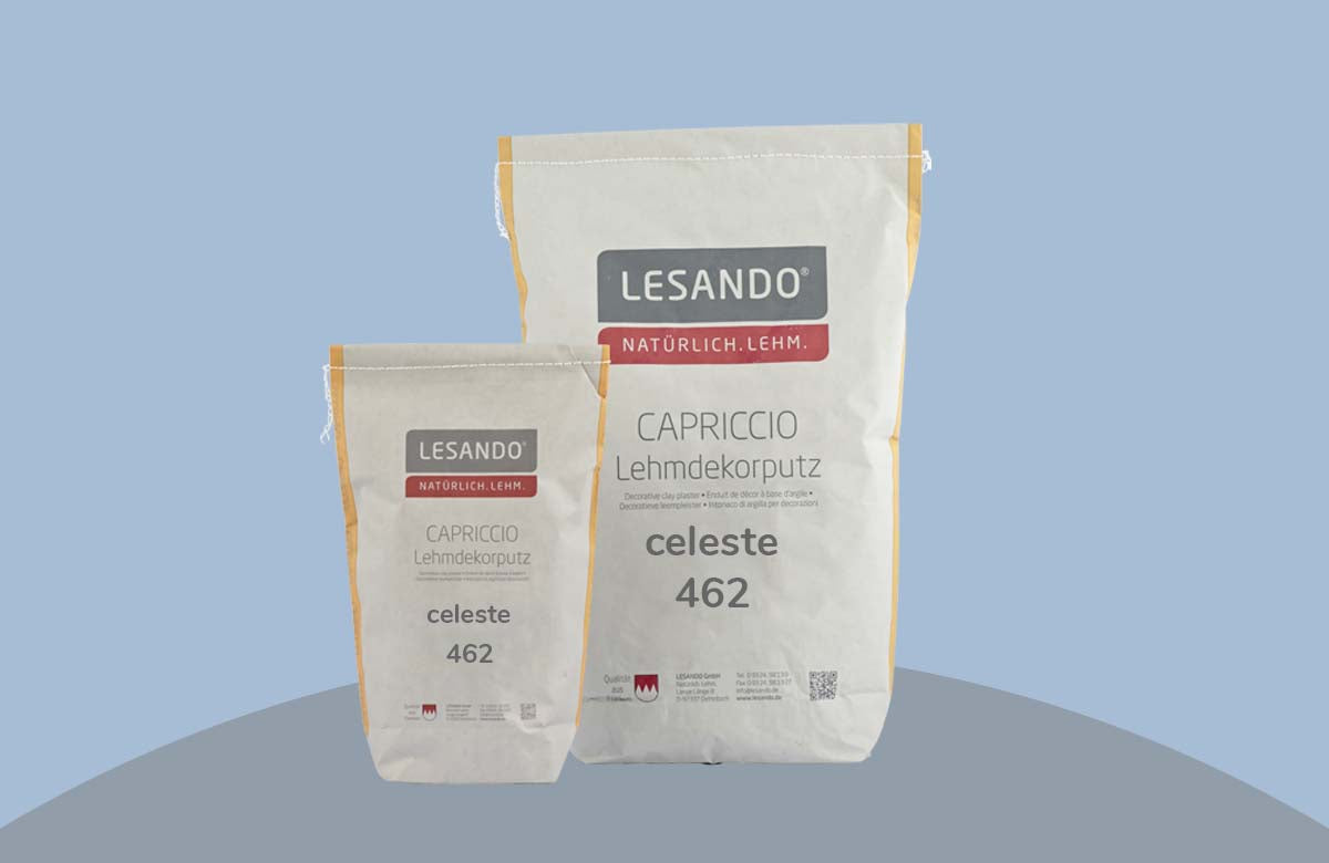 farbiger Lehmputz, Lehmdekorputz Capriccio, Farbserie modo 2