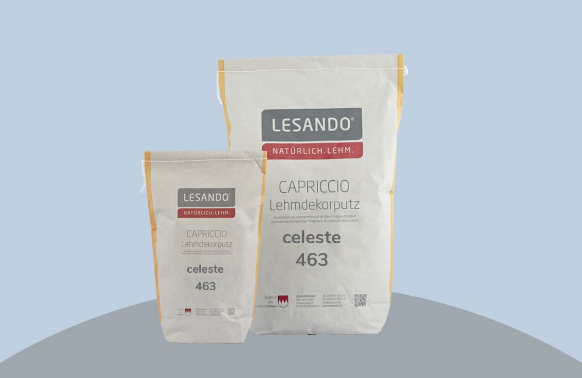 farbiger Lehmputz, Lehmdekorputz Capriccio, Farbserie modo 2