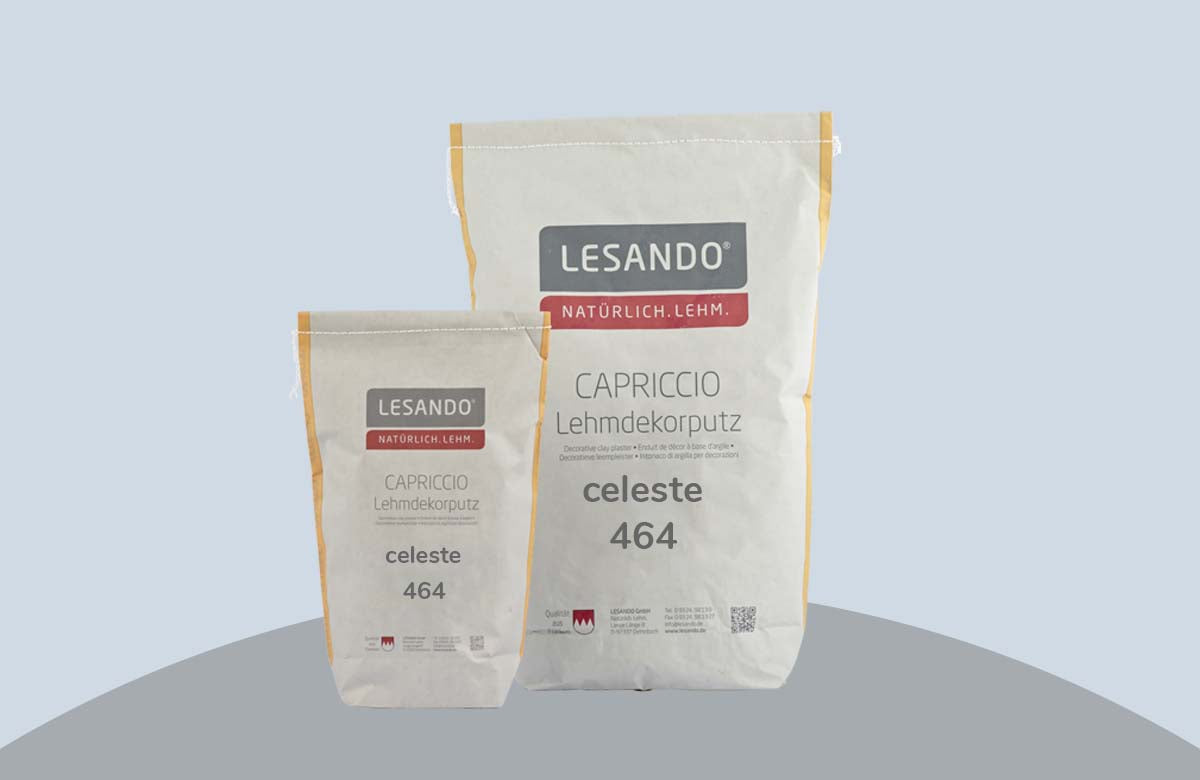 farbiger Lehmputz, Lehmdekorputz Capriccio, Farbserie modo 2