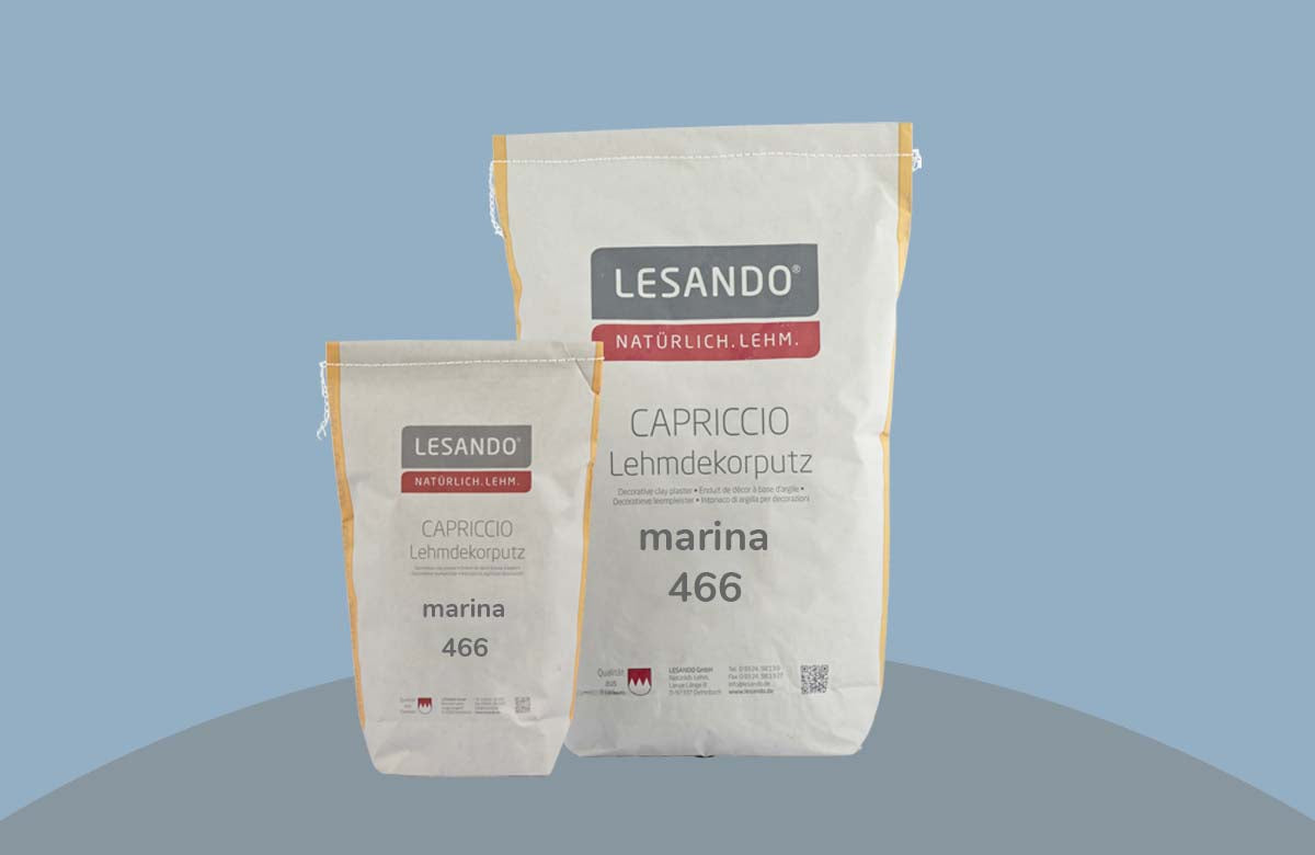 farbiger Lehmputz, Lehmdekorputz Capriccio, Farbserie modo 2