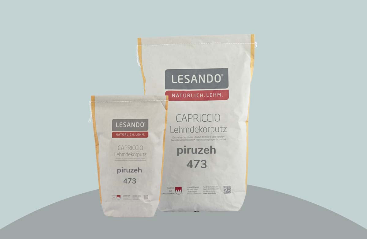 farbiger Lehmputz, Lehmdekorputz Capriccio, Farbserie modo 2