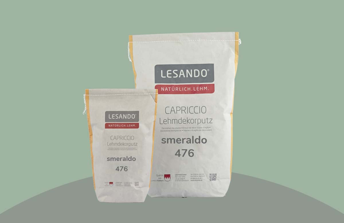farbiger Lehmputz, Lehmdekorputz Capriccio, Farbserie modo 2