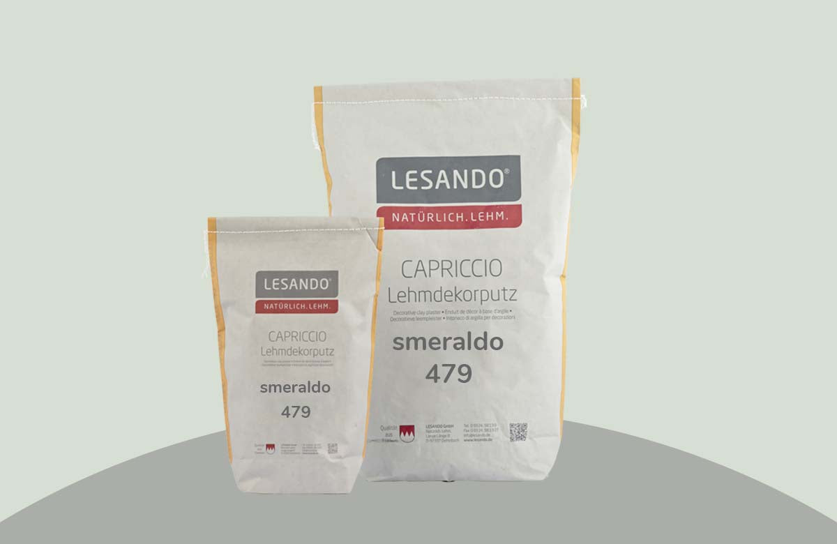 farbiger Lehmputz, Lehmdekorputz Capriccio, Farbserie modo 2