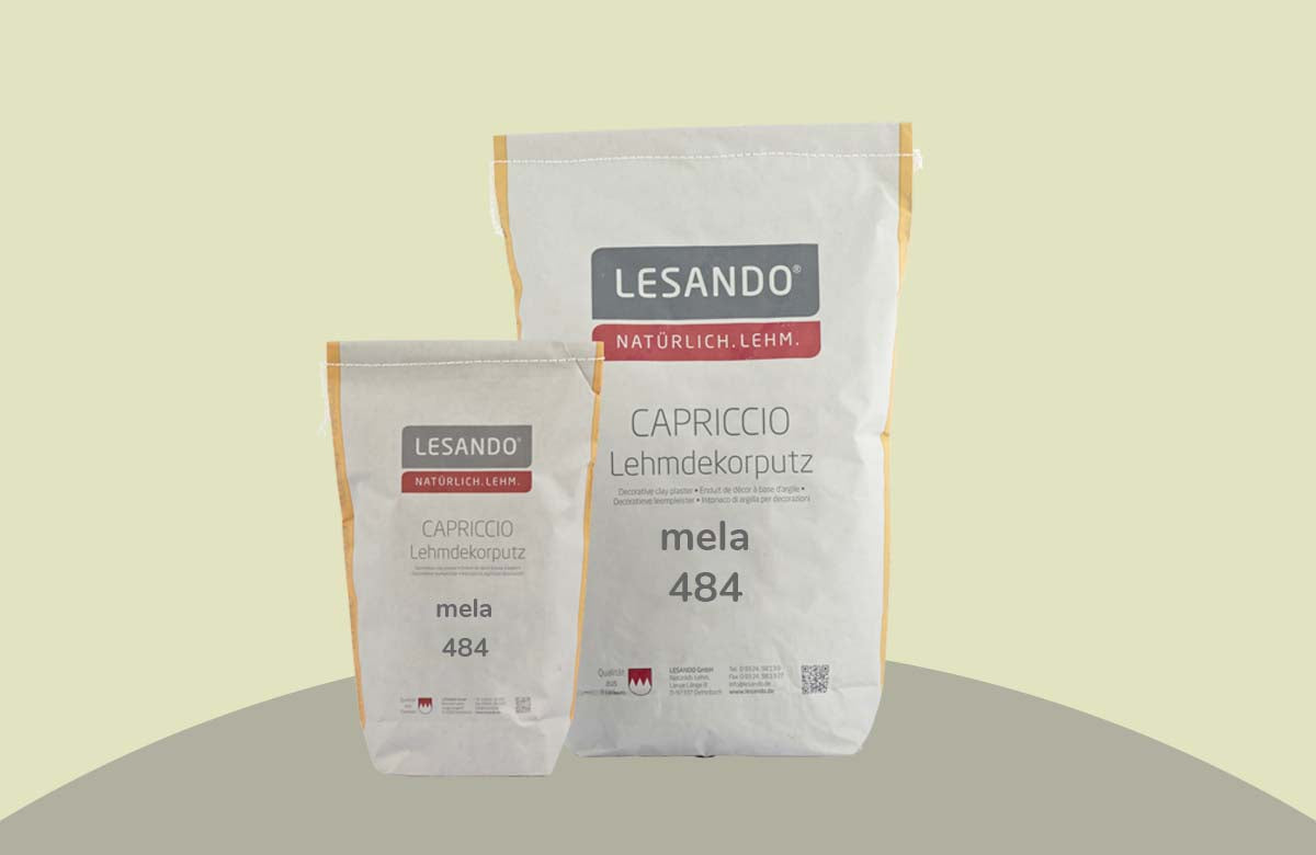 farbiger Lehmputz, Lehmdekorputz Capriccio, Farbserie modo 2