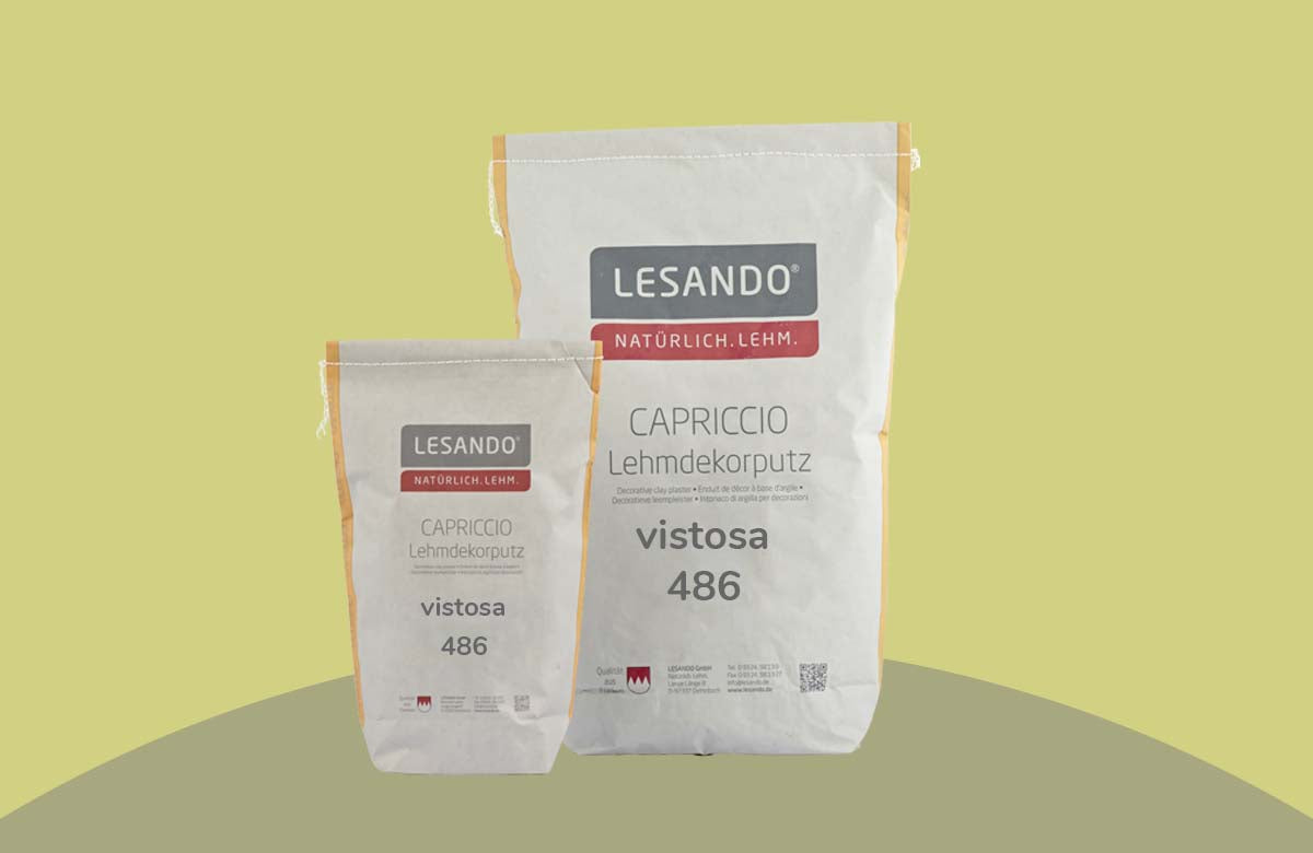 farbiger Lehmputz, Lehmdekorputz Capriccio, Farbserie modo 2
