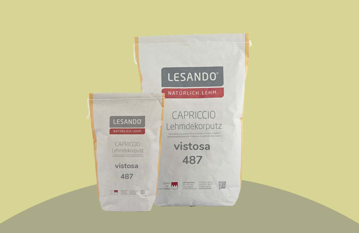 farbiger Lehmputz, Lehmdekorputz Capriccio, Farbserie modo 2
