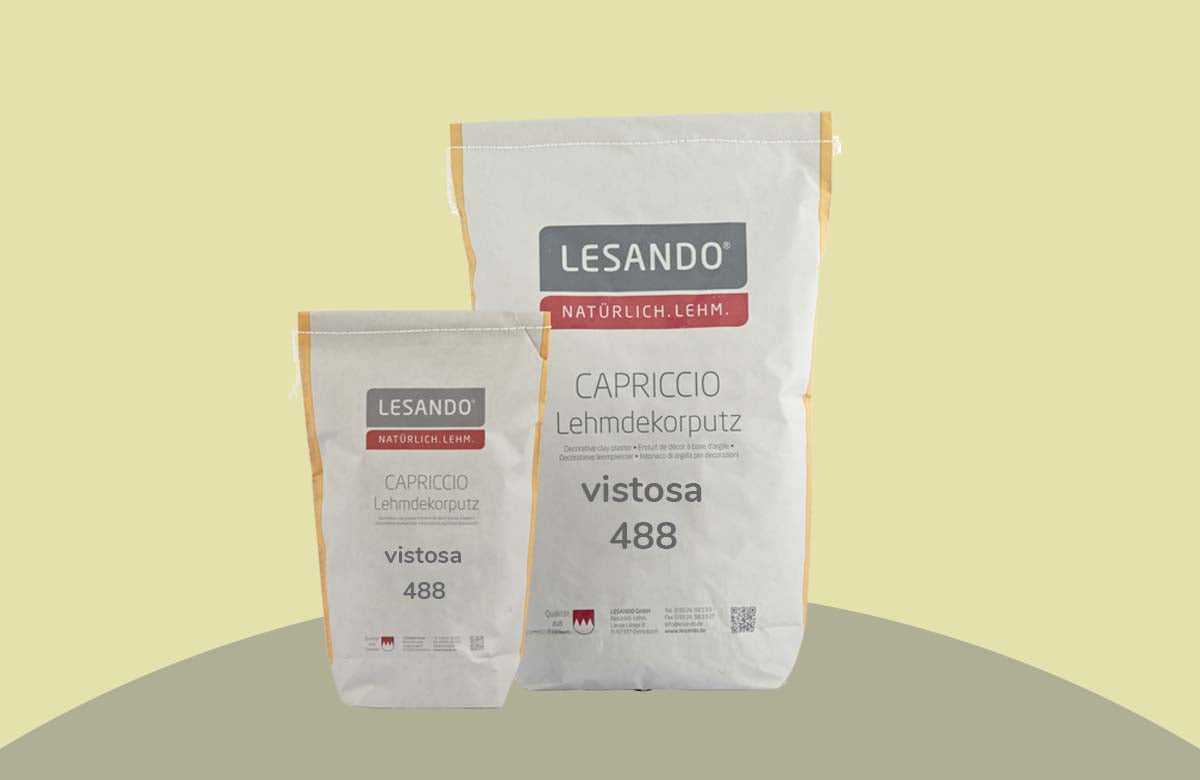farbiger Lehmputz, Lehmdekorputz Capriccio, Farbserie modo 2