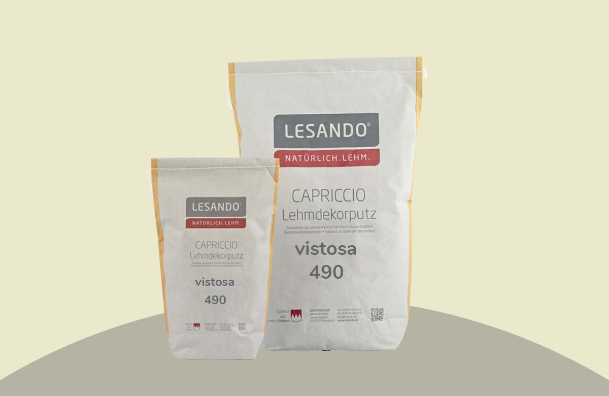 farbiger Lehmputz, Lehmdekorputz Capriccio, Farbserie modo 2