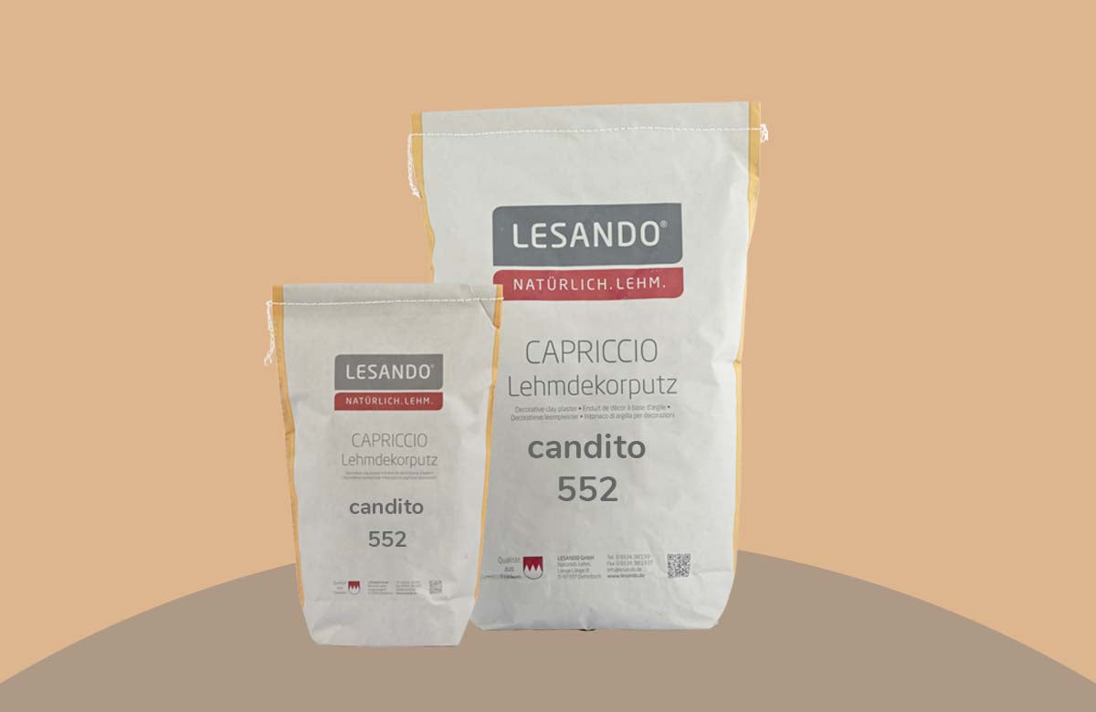 farbiger Lehmputz, Lehmdekorputz Capriccio, Farbserie eco 2