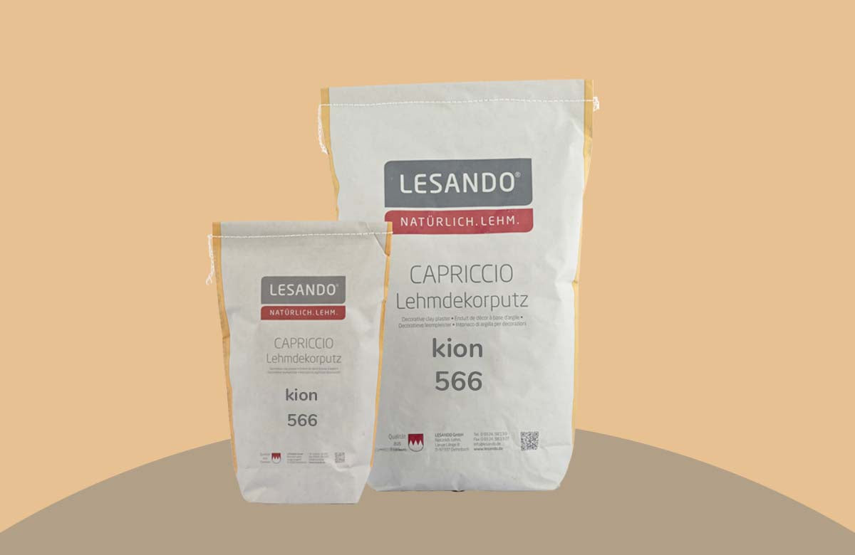 farbiger Lehmputz, Lehmdekorputz Capriccio, Farbserie eco 2