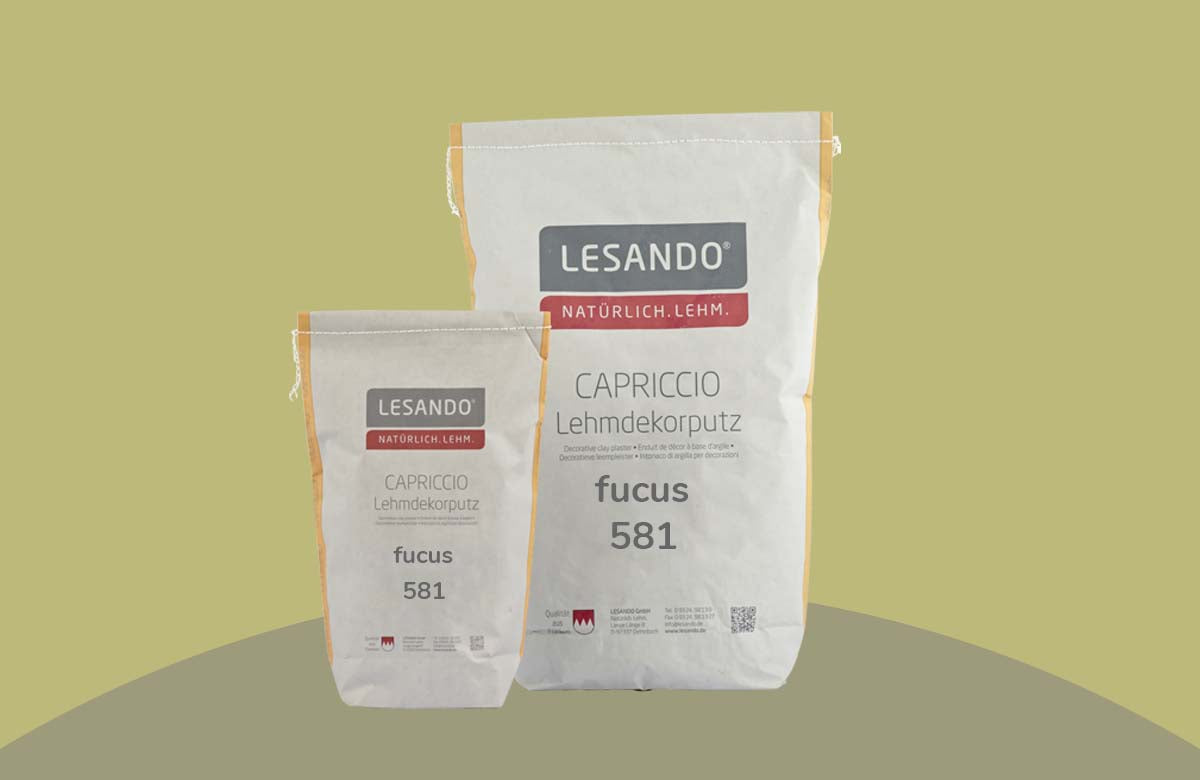 farbiger Lehmputz, Lehmdekorputz Capriccio, Farbserie eco 2