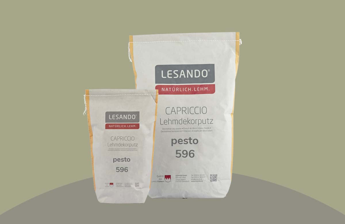 farbiger Lehmputz, Lehmdekorputz Capriccio, Farbserie eco 2