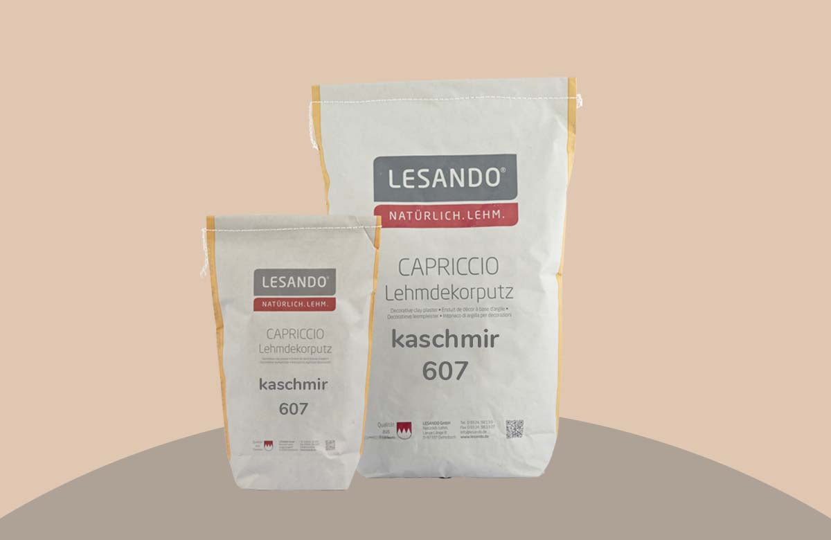 farbiger Lehmputz, Lehmdekorputz Capriccio, Farbserie eterno 1
