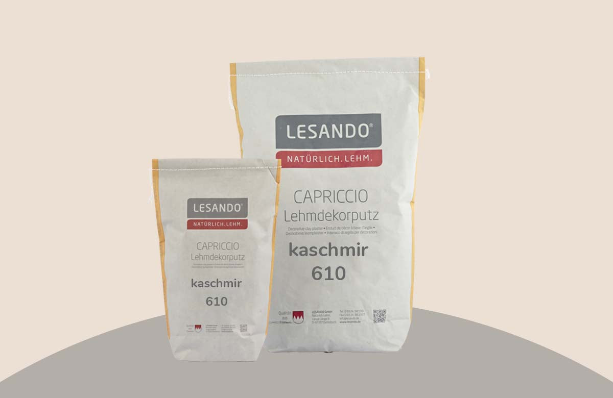 farbiger Lehmputz, Lehmdekorputz Capriccio, Farbserie eterno 1