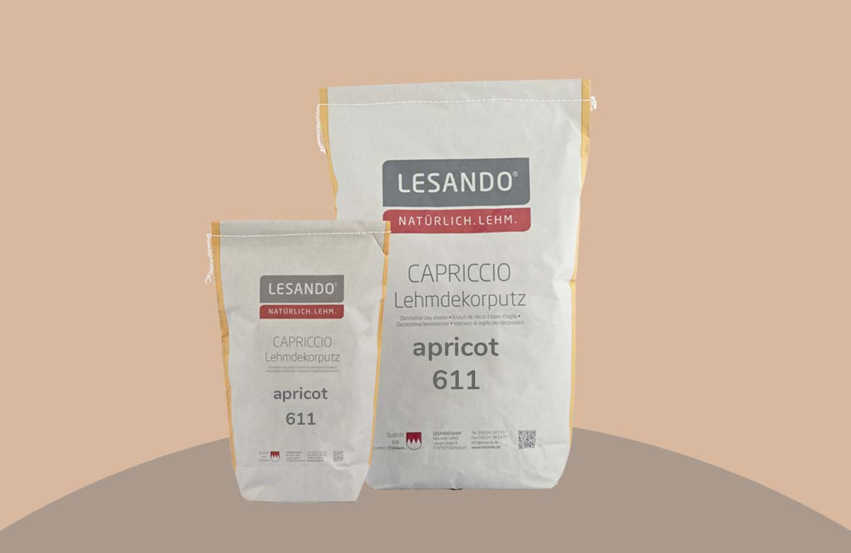 farbiger Lehmputz, Lehmdekorputz Capriccio, Farbserie eterno 1
