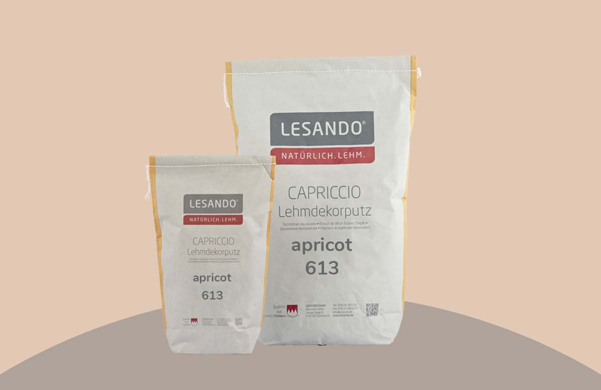 farbiger Lehmputz, Lehmdekorputz Capriccio, Farbserie eterno 1