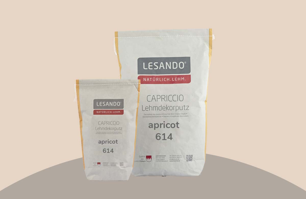 farbiger Lehmputz, Lehmdekorputz Capriccio, Farbserie eterno 1