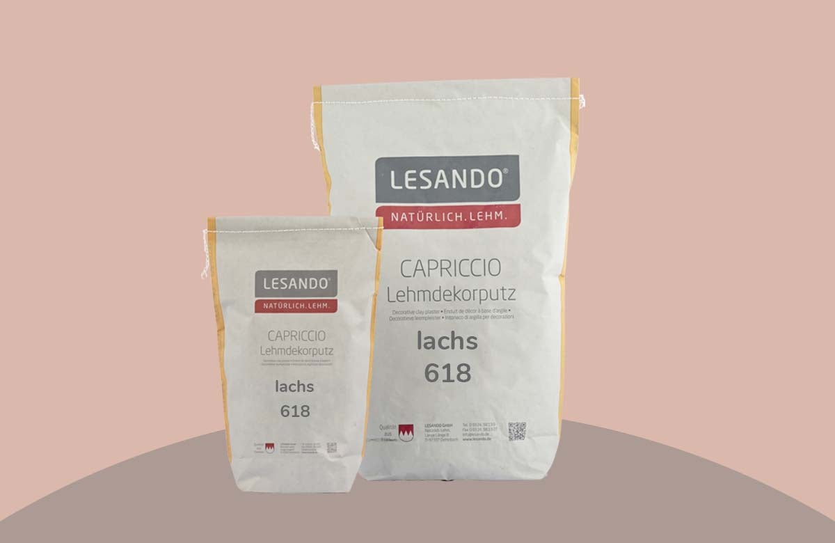 farbiger Lehmputz, Lehmdekorputz Capriccio, Farbserie eterno 1