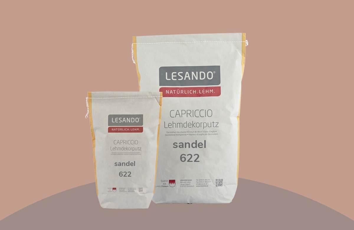 farbiger Lehmputz, Lehmdekorputz Capriccio, Farbserie eterno 1