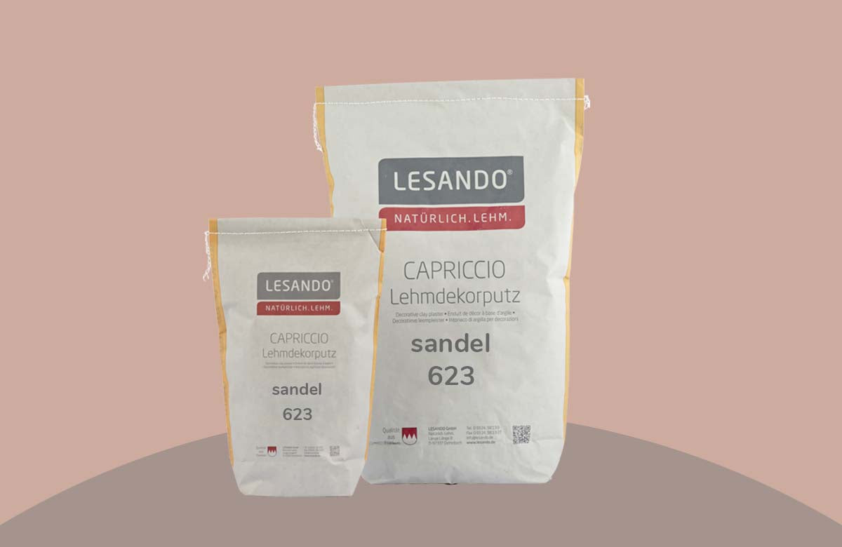 farbiger Lehmputz, Lehmdekorputz Capriccio, Farbserie eterno 1
