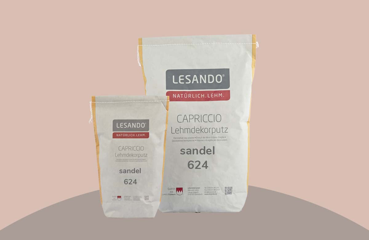 farbiger Lehmputz, Lehmdekorputz Capriccio, Farbserie eterno 1