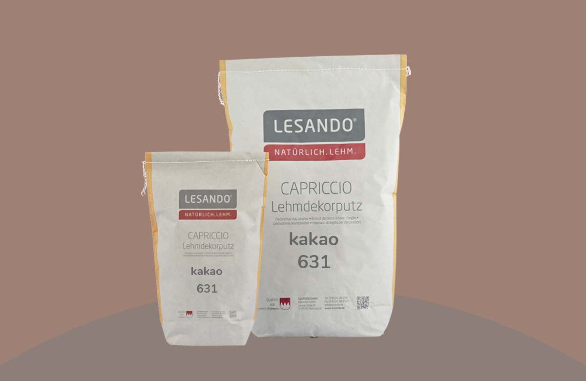 farbiger Lehmputz, Lehmdekorputz Capriccio, Farbserie eterno 1