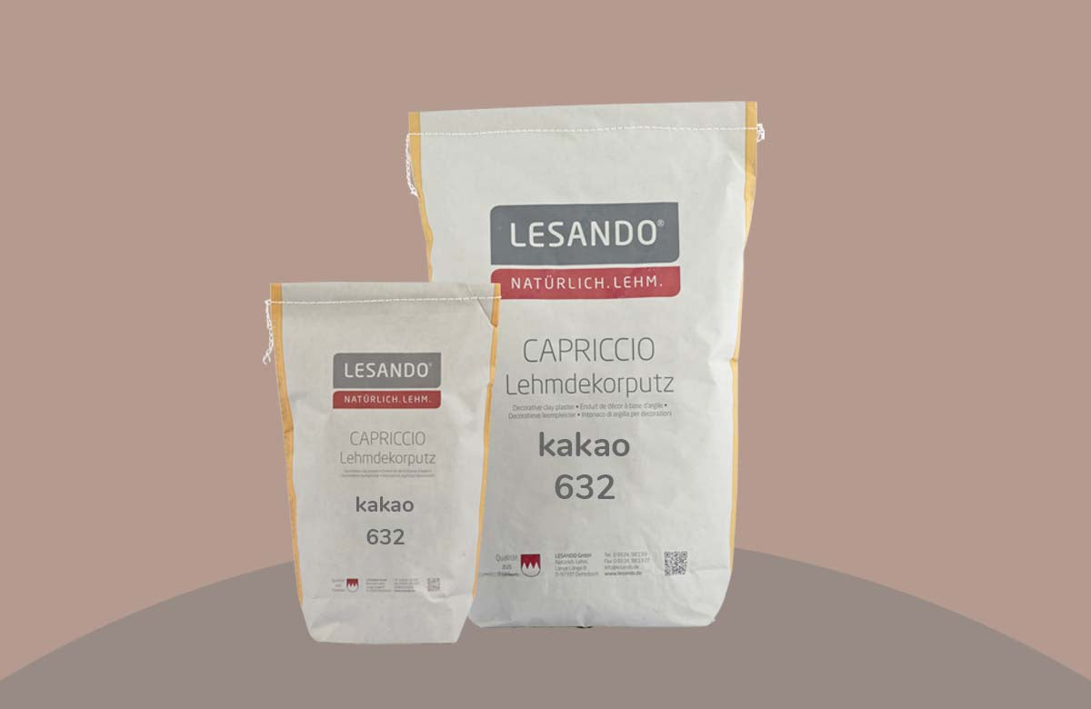farbiger Lehmputz, Lehmdekorputz Capriccio, Farbserie eterno 1