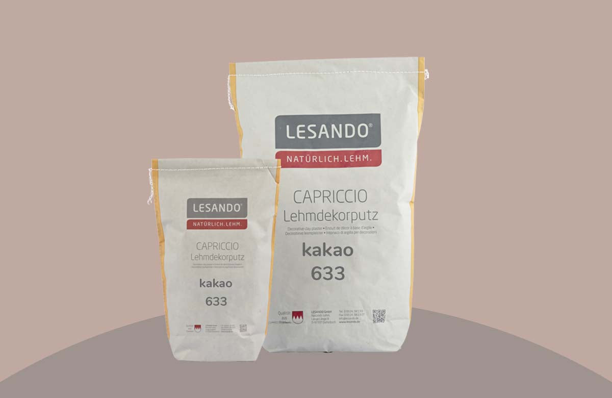 farbiger Lehmputz, Lehmdekorputz Capriccio, Farbserie eterno 1