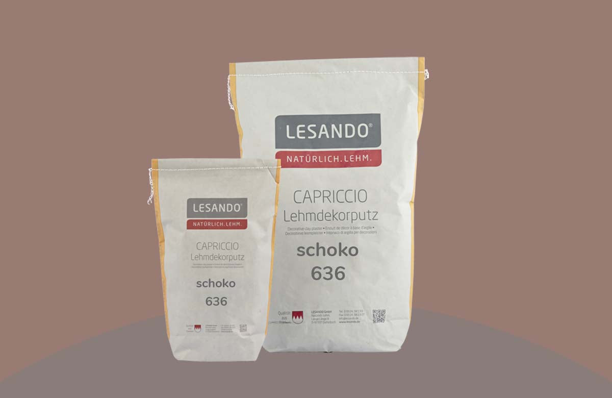 farbiger Lehmputz, Lehmdekorputz Capriccio, Farbserie eterno 1