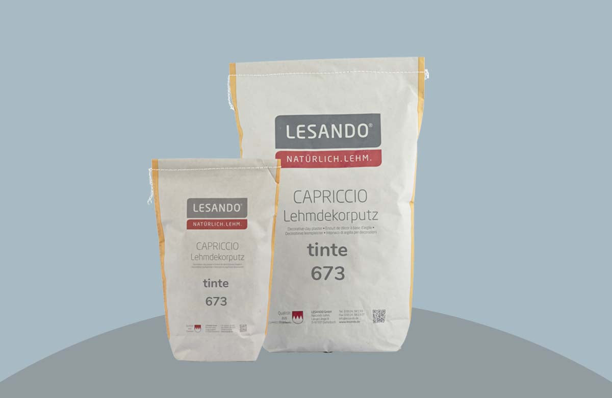 farbiger Lehmputz, Lehmdekorputz Capriccio, Farbserie eterno 2