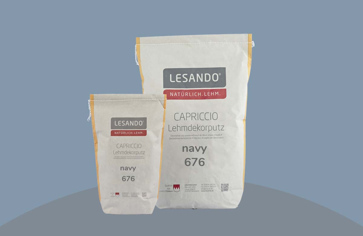farbiger Lehmputz, Lehmdekorputz Capriccio, Farbserie eterno 2