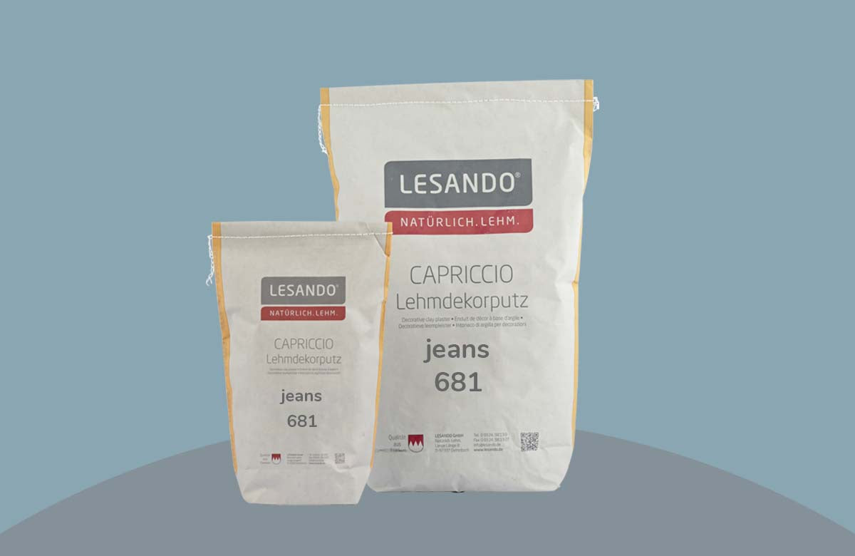 farbiger Lehmputz, Lehmdekorputz Capriccio, Farbserie eterno 2