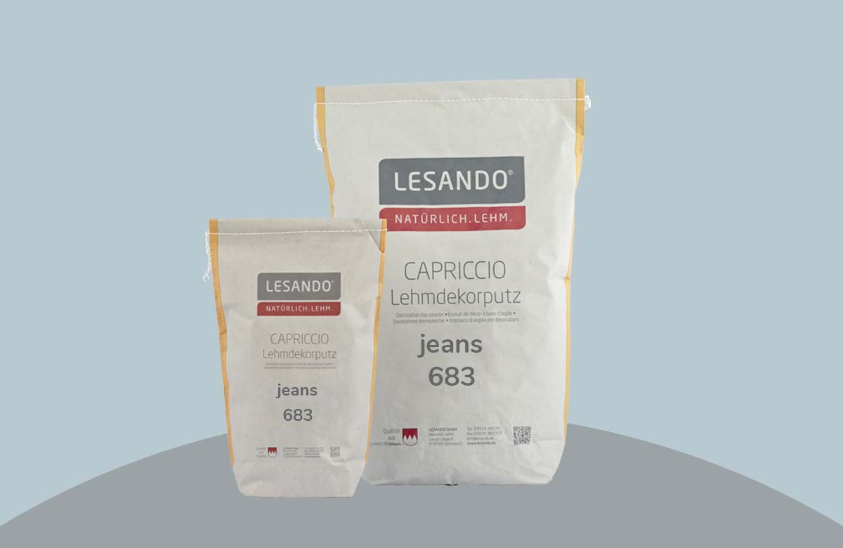 farbiger Lehmputz, Lehmdekorputz Capriccio, Farbserie eterno 2