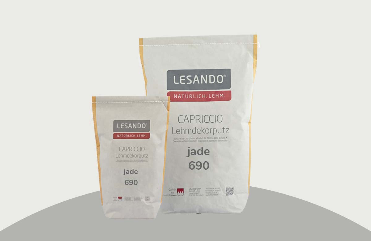 farbiger Lehmputz, Lehmdekorputz Capriccio, Farbserie eterno 2