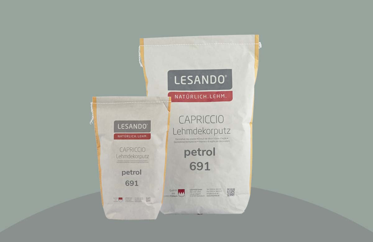 farbiger Lehmputz, Lehmdekorputz Capriccio, Farbserie eterno 2
