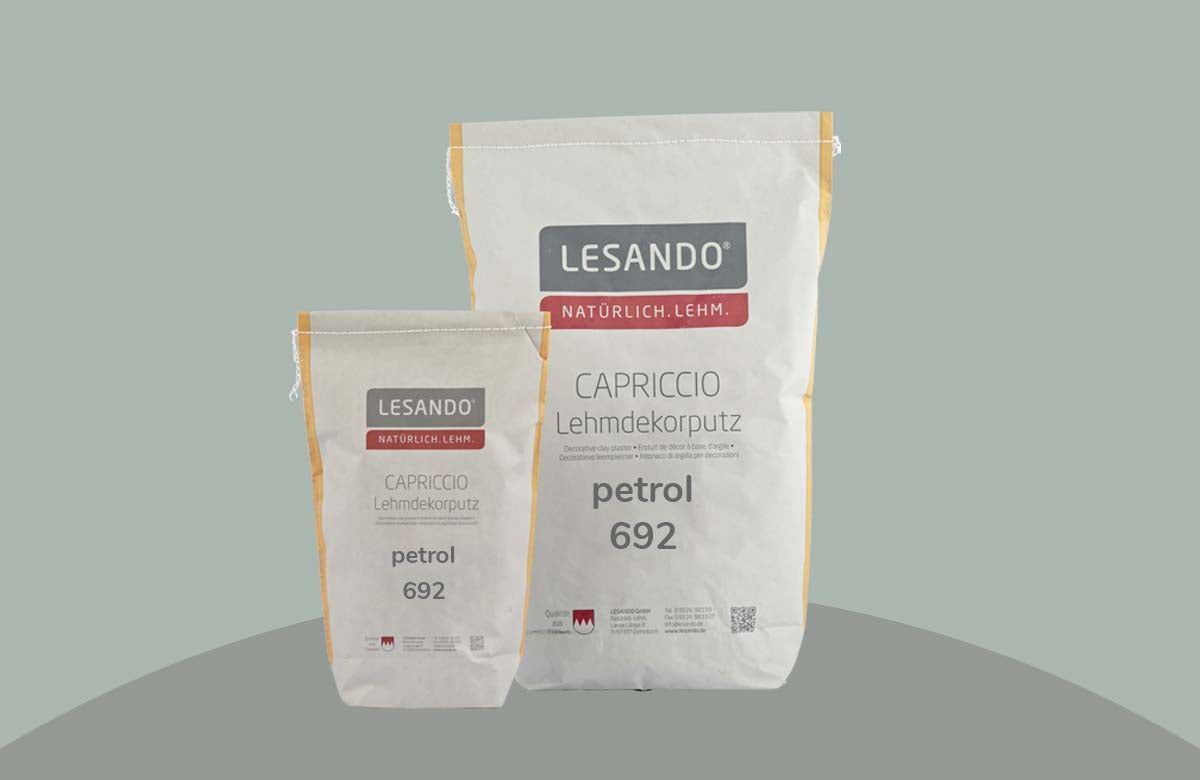 farbiger Lehmputz, Lehmdekorputz Capriccio, Farbserie eterno 2