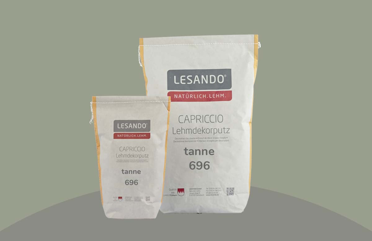 farbiger Lehmputz, Lehmdekorputz Capriccio, Farbserie eterno 2