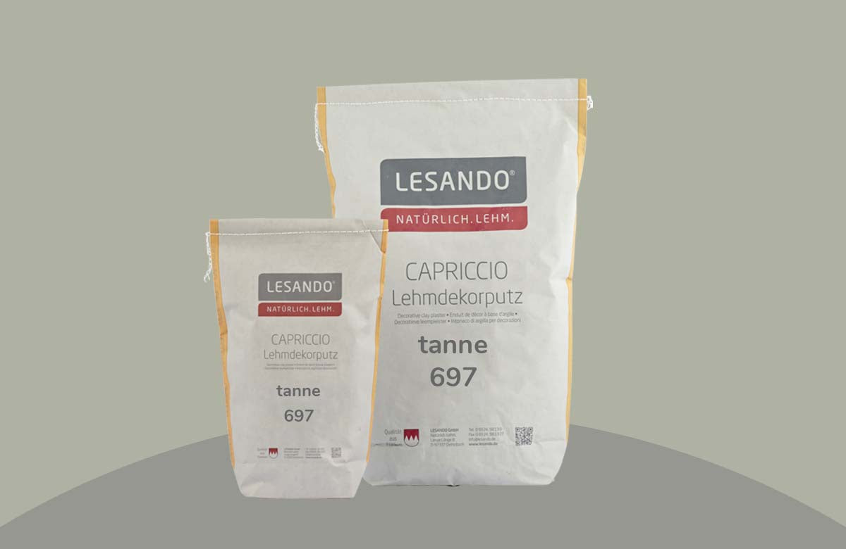 farbiger Lehmputz, Lehmdekorputz Capriccio, Farbserie eterno 2