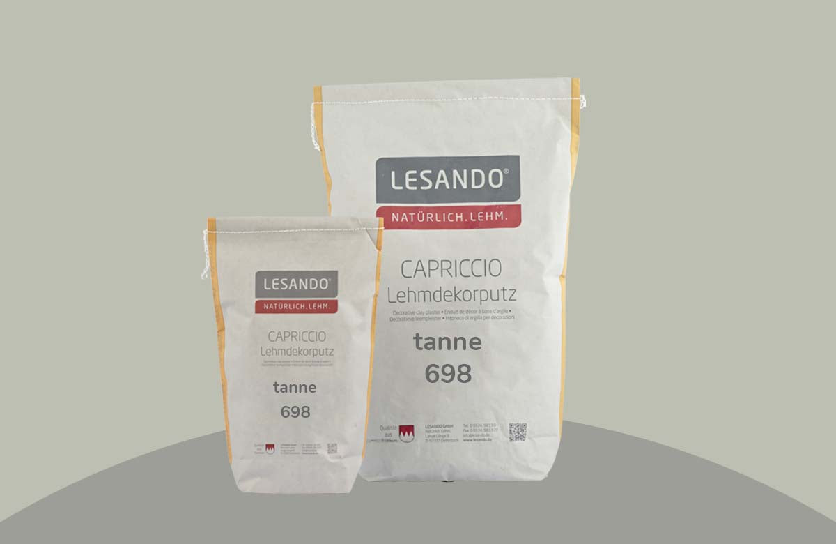 farbiger Lehmputz, Lehmdekorputz Capriccio, Farbserie eterno 2