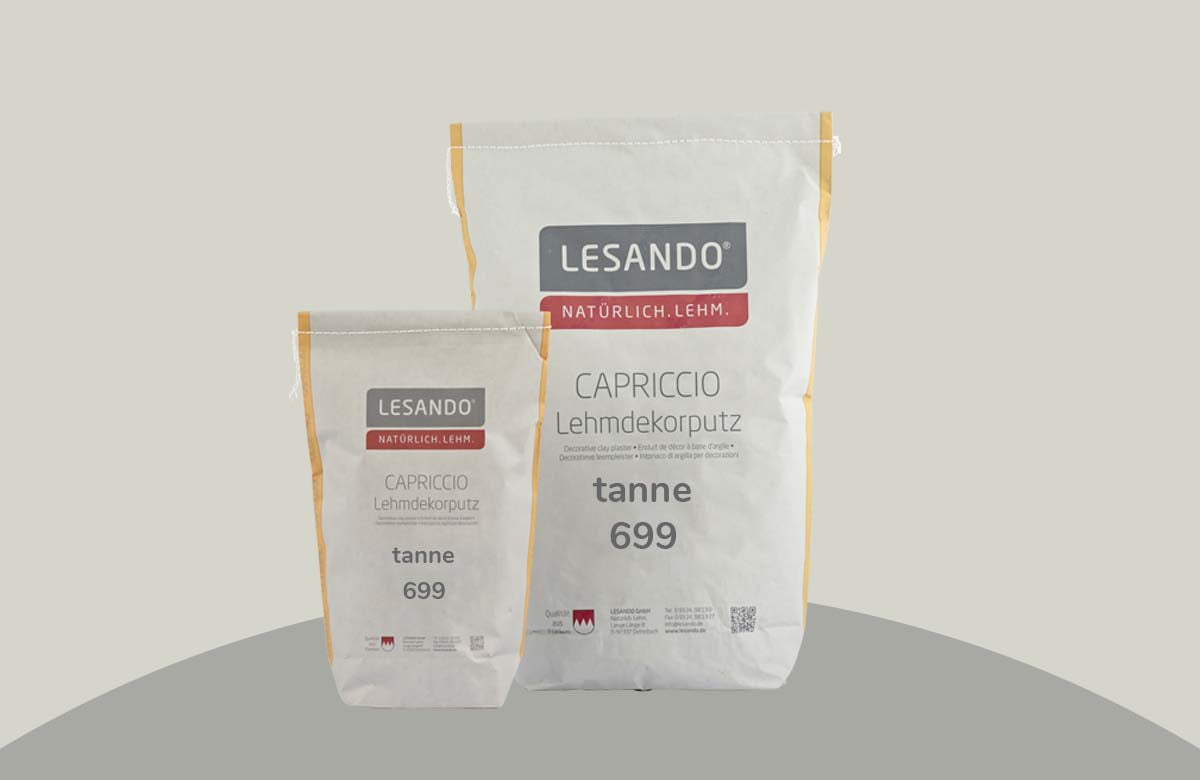 farbiger Lehmputz, Lehmdekorputz Capriccio, Farbserie eterno 2