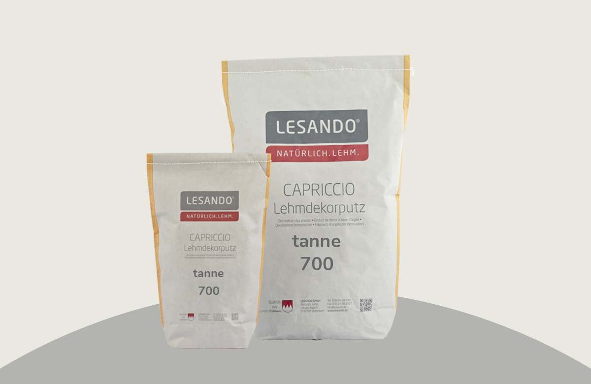 farbiger Lehmputz, Lehmdekorputz Capriccio, Farbserie eterno 2