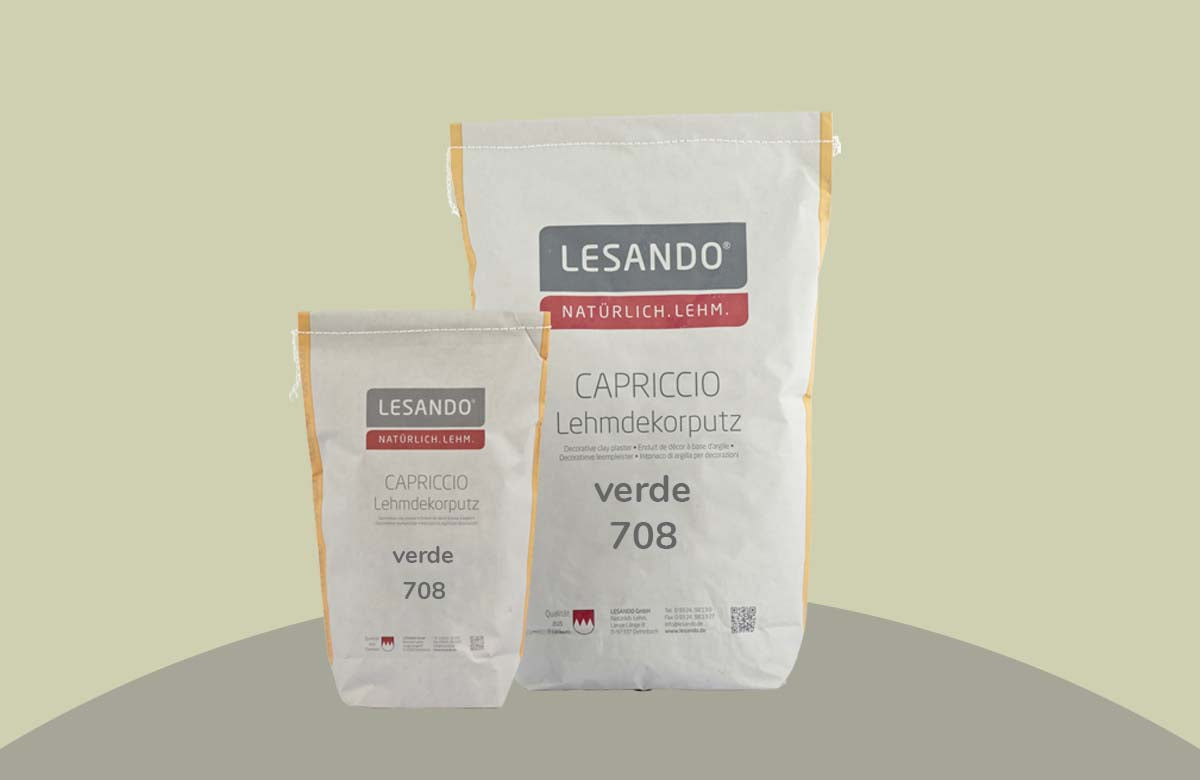 farbiger Lehmputz, Lehmdekorputz Capriccio, Farbserie eterno 2