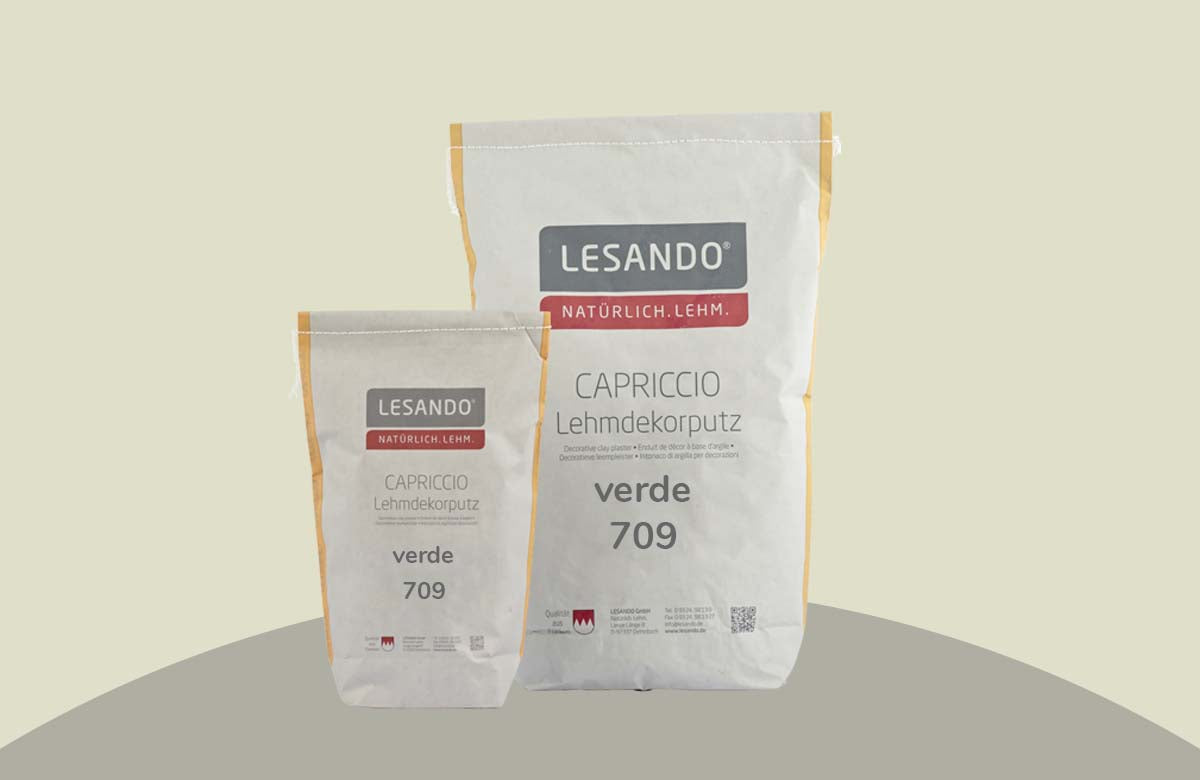 farbiger Lehmputz, Lehmdekorputz Capriccio, Farbserie eterno 2