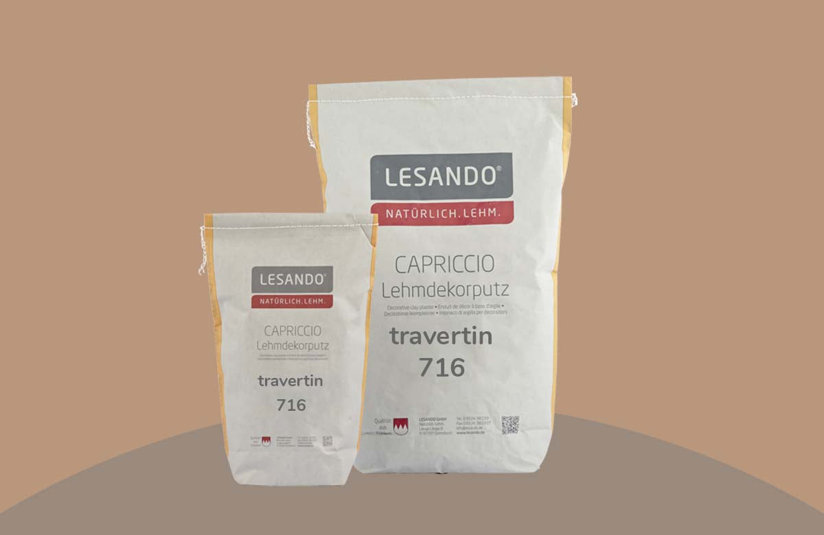 farbiger Lehmputz, Lehmdekorputz Capriccio, Farbserie anno 1